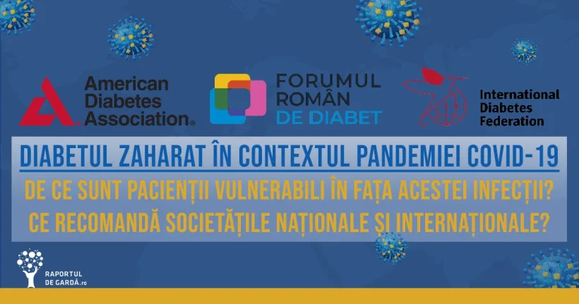 Peste 30% dintre persoanele infectate cu Covid, care au decedat, sufereau și de diabet