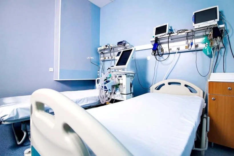 Secție exterioară de terapie intensivă la Spitalul de Boli Infecțioase
