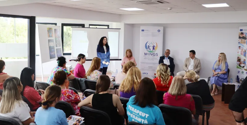 „Aripi” pentru copiii cu autism și familiile lor. Proiectul „WINGS”, lansat oficial la Galați